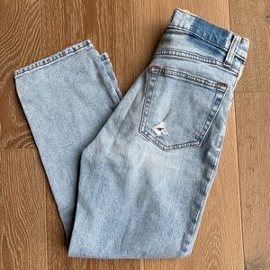 Abercrombie & Fitch Jeans The Ankle Straight Ultra High Rise Denim 27
